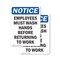 Signmission Safety Culture Sign, 7 in Width, Vinyl Decal, Rectangle OS-2PACK-NS-D-710-V-11971 - alternate 1